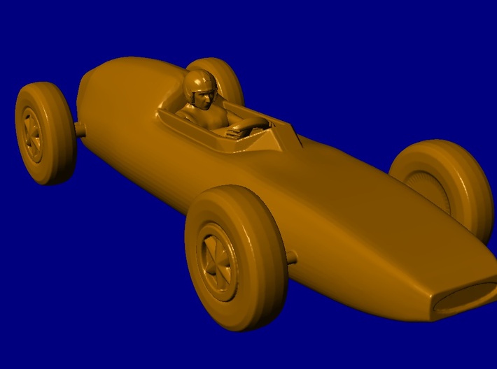 Cooper Climax F1 Z-Scale 3d printed 