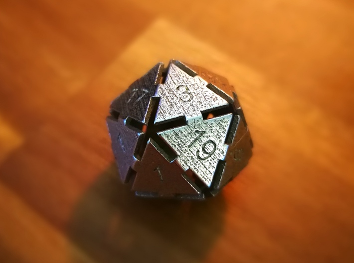 Plate D20 3d printed