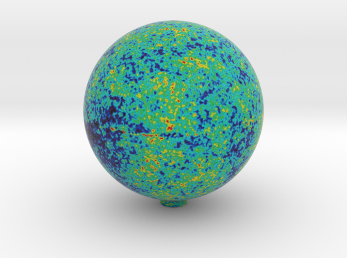 WMAP globe 3d printed 
