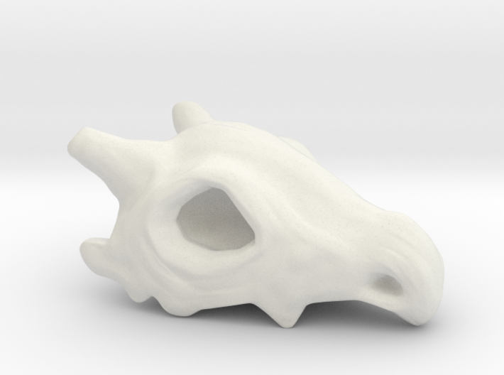 Cubone skull 3d printed
