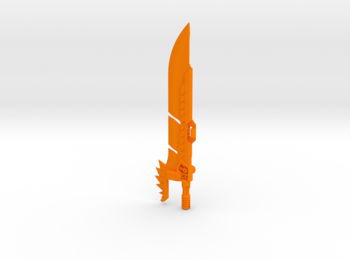 'Lava Lancer' Sword (extended variant) 3d printed 