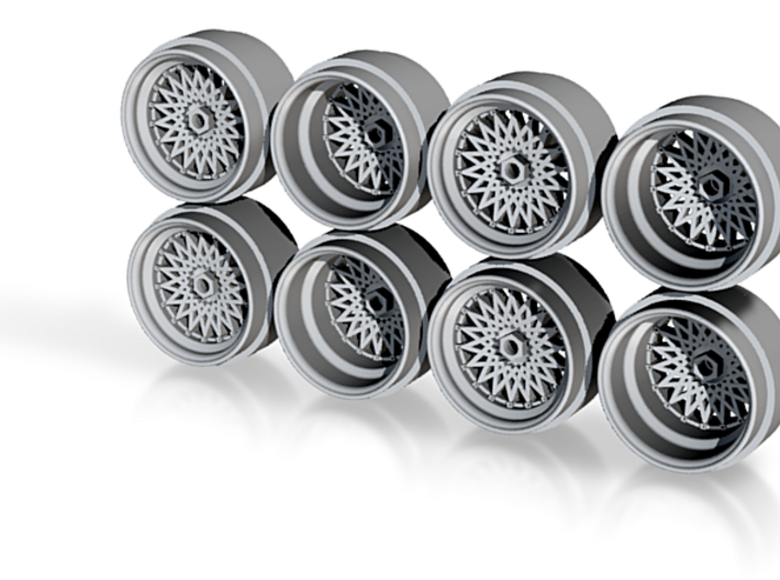 Mesh Centerlock Hot Wheels Rims 9 3d printed