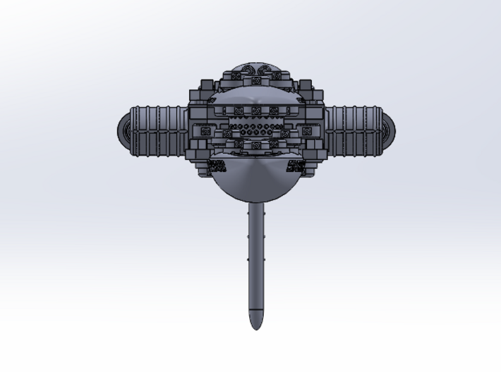 Last Exile. Dreadnought of Ades Federation 3d printed 