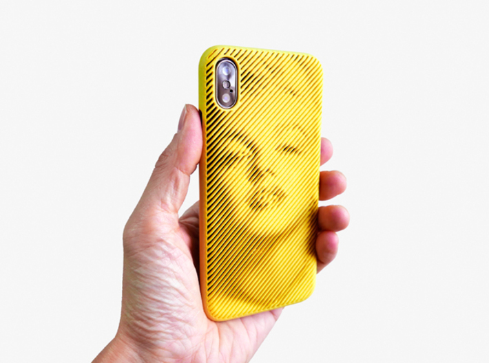 iPhone X/Xs case_Marilyn Monroe 3d printed 
