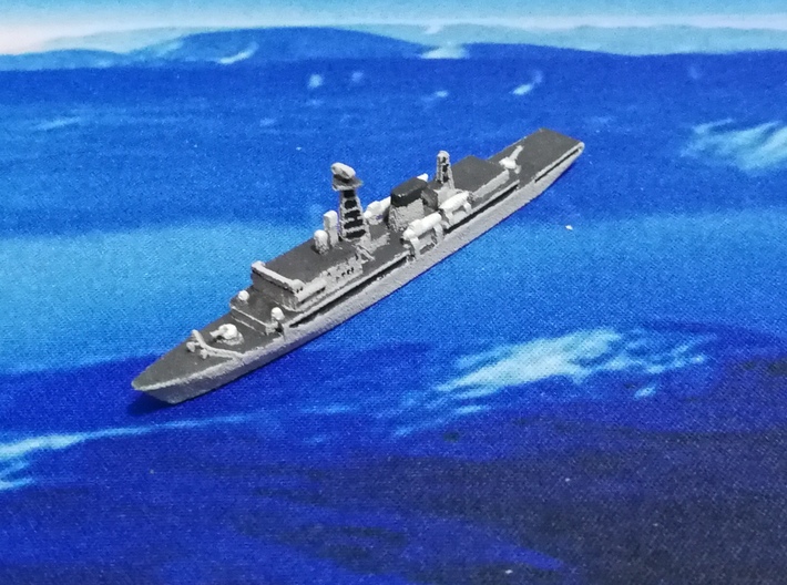 Type 679 Training Ship, 1/1800 3d printed Painted Sample