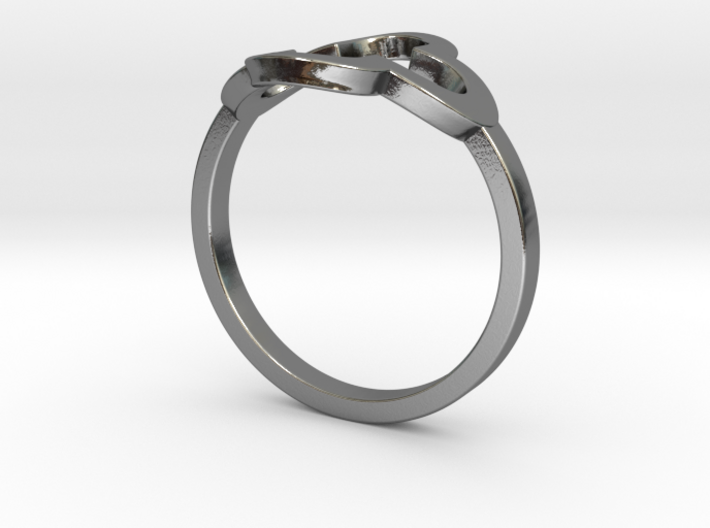 Clover Ring 3d printed 