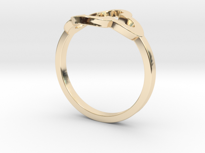 Clover Ring 3d printed
