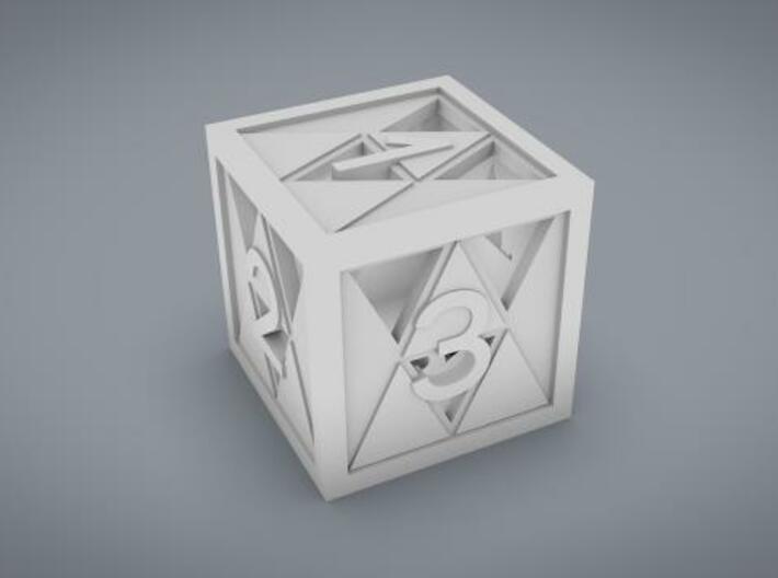 Triforce D6 3d printed