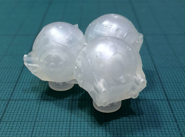 2001: an Odyssey. A trio of Discovery Pods 1:144 3d printed Three printed pods!