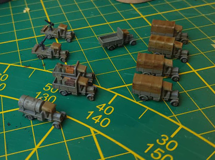 1:350 Albion A10 3d printed 