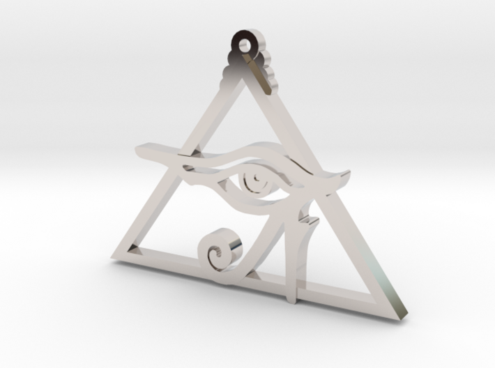 Eye of Ra Pyramid 3d printed