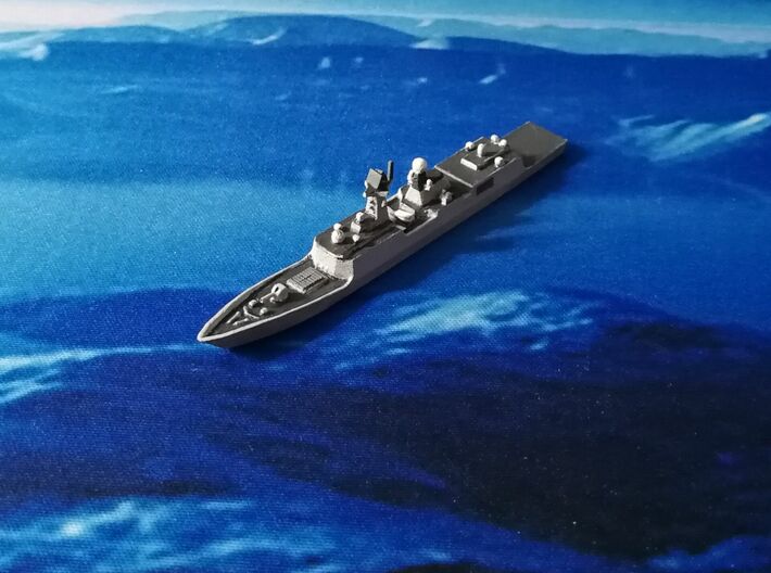 054A Frigate, 1/1800, HD Ver. 3d printed Painted Sample