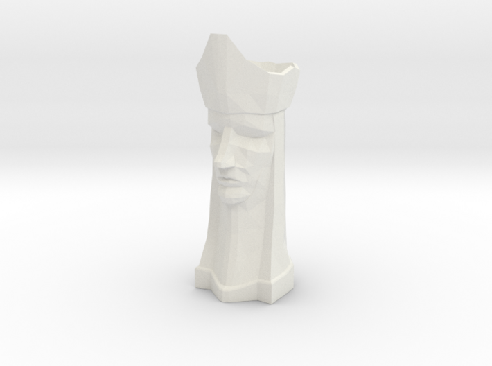 chess queen 3d printed 