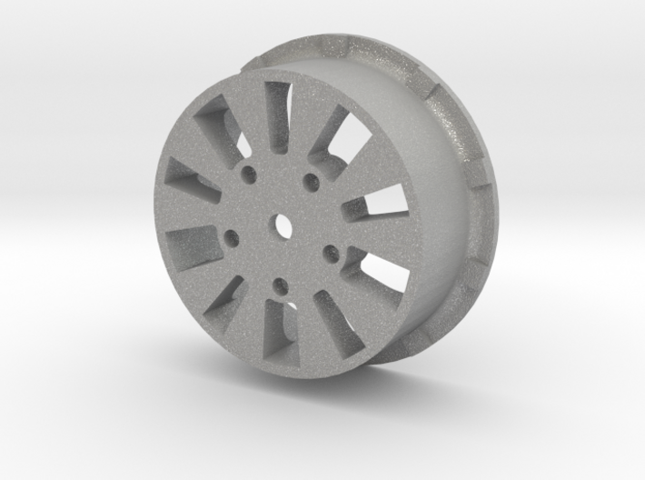 sawtooth beatlock wheels 2.0, part 2/3 rear 3d printed