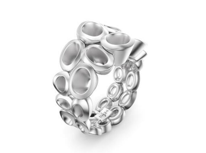 Neitiry Organic Ring (From $13) 3d printed Sea Ring Silver