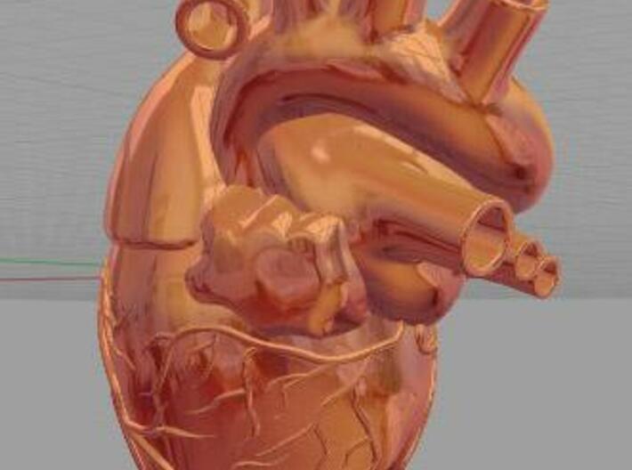 HEART 5cm 3d printed