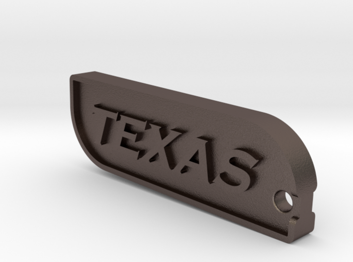 Dallas Texas Keychain 3d printed