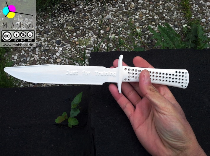 Training Knife (29cm) 3d printed The real one