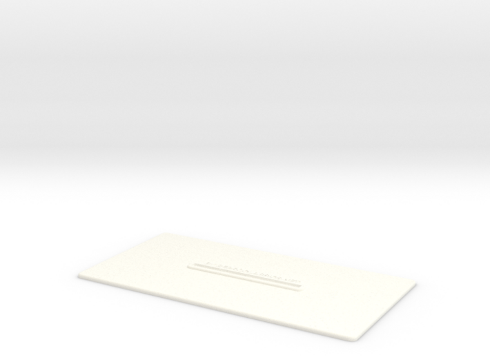 Lancia Delta Document holder 3d printed