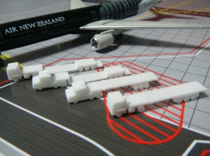 Airport GSE 1:400 Set 9 : Trailer Flat Truck 3d printed