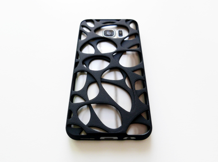 Samsung Galaxy S7 Edge Case_Voronoi 3d printed 
