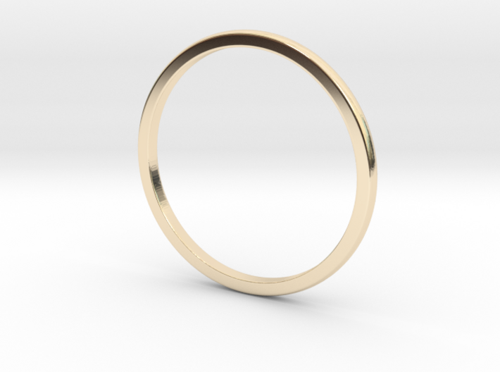 Thin domed ring (various sizes) 3d printed