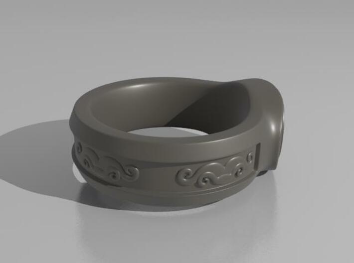 Ring of the Deep 3d printed 