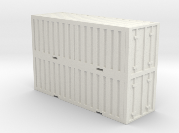 Shipping Containers Stacked 3d printed