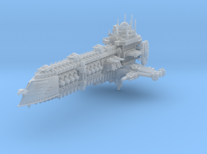 Redeemer Battleship 3d printed
