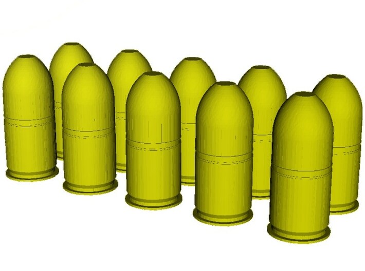 1/10 scale M-781 40x46mm grenades x 10 3d printed