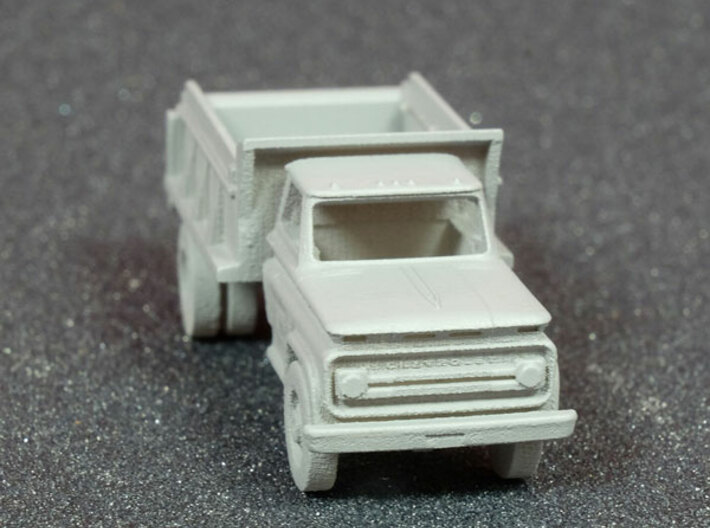 N scale Dump Truck, WOT#975045 3d printed showing primed