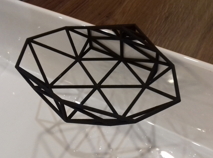 Soap dish Triangul-it 3d printed 