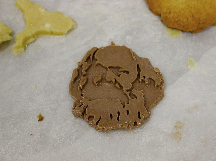 200th anniversary Karl Marx cookie cutter 3d printed 
