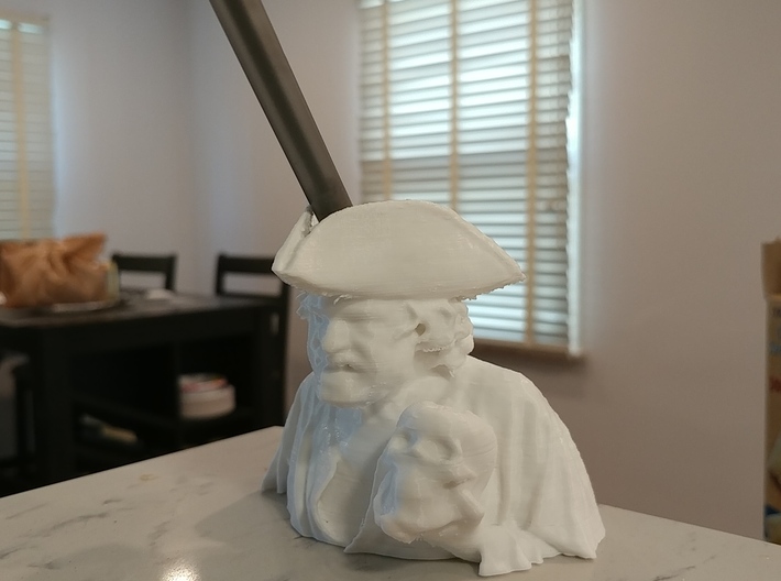 Morris the Pirate Pen Stand 3d printed Morris The Pirate Pen Stand