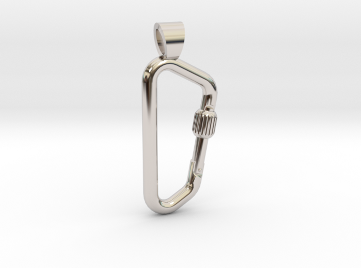 Carabiner [pendant] 3d printed