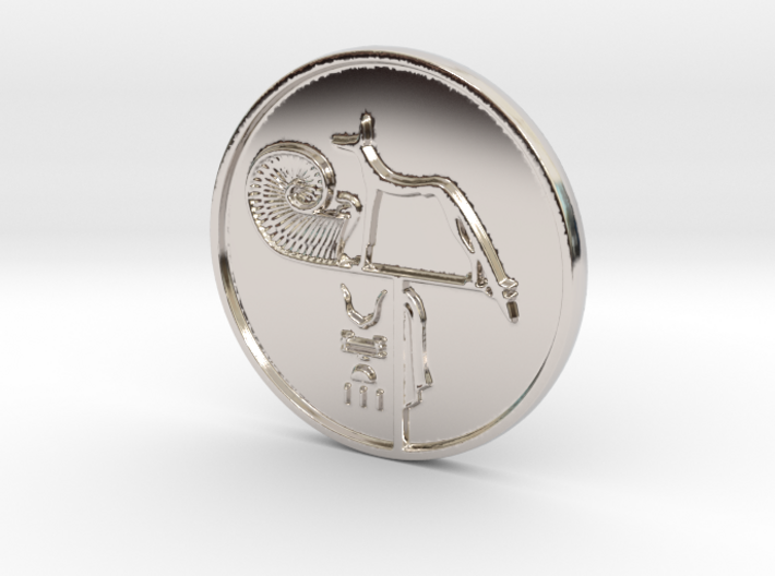 Large 'Merenptah' Wepwawet Coin 3d printed