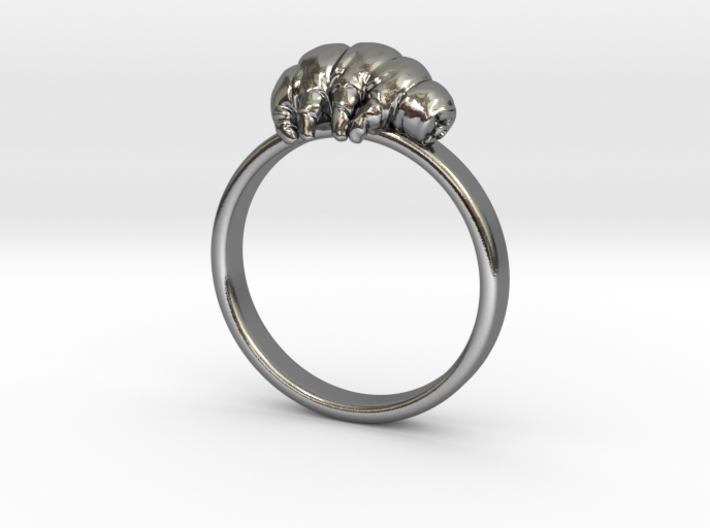 Tardigrade ring 3d printed