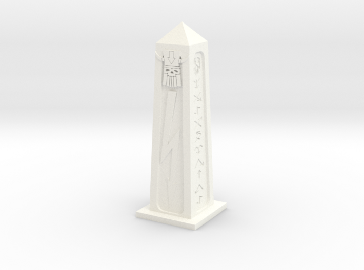 Evil Dwarf Obelisk 3d printed