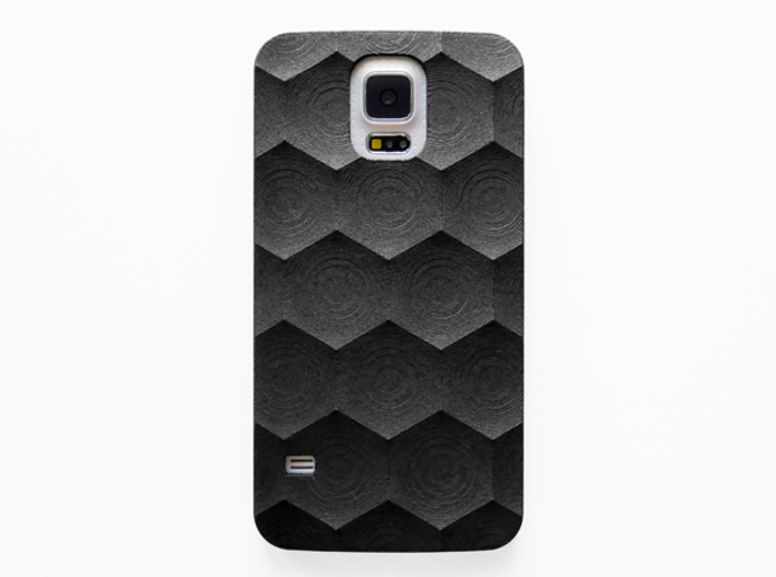 Samsung Galaxy S5 Case_Hexagon 3d printed 