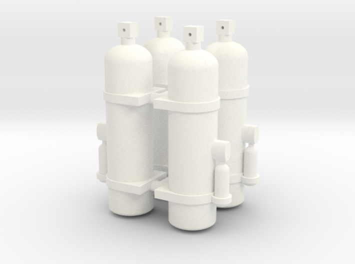 Fire extinguisher 1/16 x4 3d printed