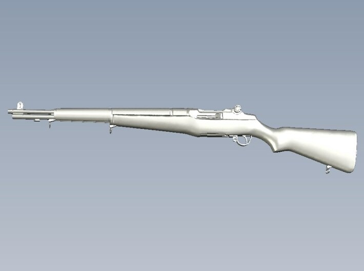 1/10 scale Springfield M-1 Garand rifles x 5 3d printed 