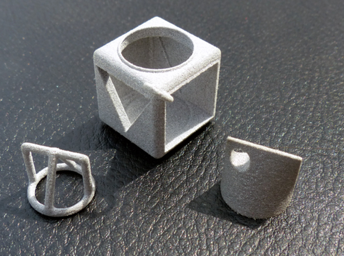 Shape Sorter Box Cube Pendant Keyring 3d printed Shape Sorter Pendants NOT included -see links below for details