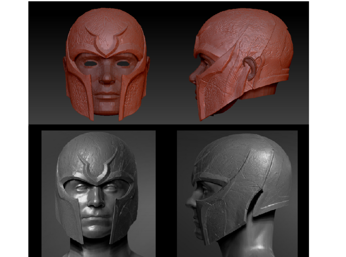X-Men: Days Of Future Past - Magneto helmet 3d printed 