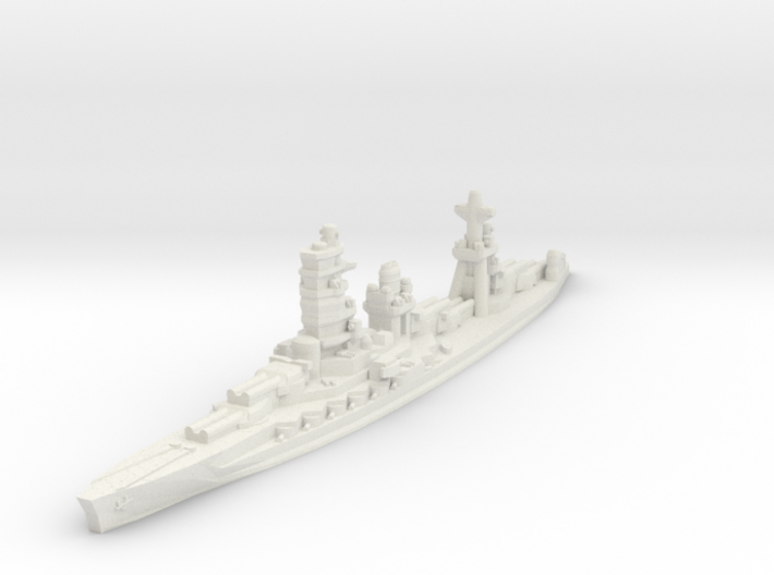 Ise battleship 1/1800 3d printed