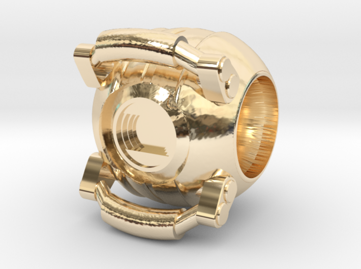 Portal Core Bead (for charm bracelets) 3d printed