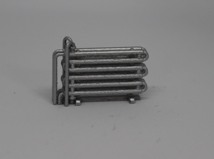 N Scale Double Pipe Heat Exchanger 3d printed