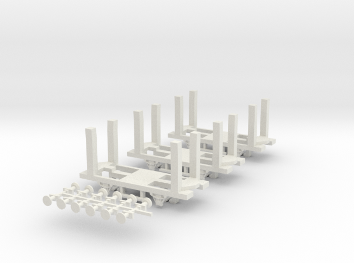 Wagon Chassis Pack 2 - 3 Couverte chassis - Nm - 1 3d printed 