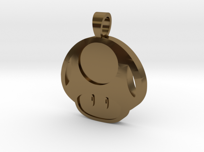 Toad [pendant] 3d printed