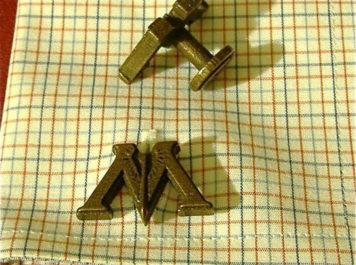 Harry Potter Ministry of Magic Cufflinks 3d printed 