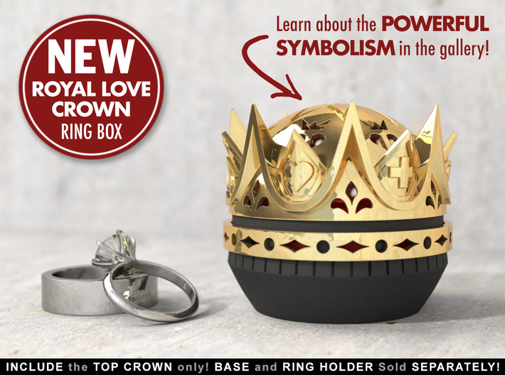 Crown Ring Box - Proposal, Engagement 